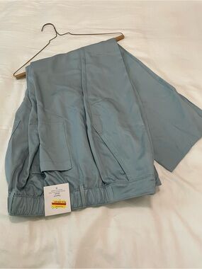 Light Blue Relaxed Jogger Pants